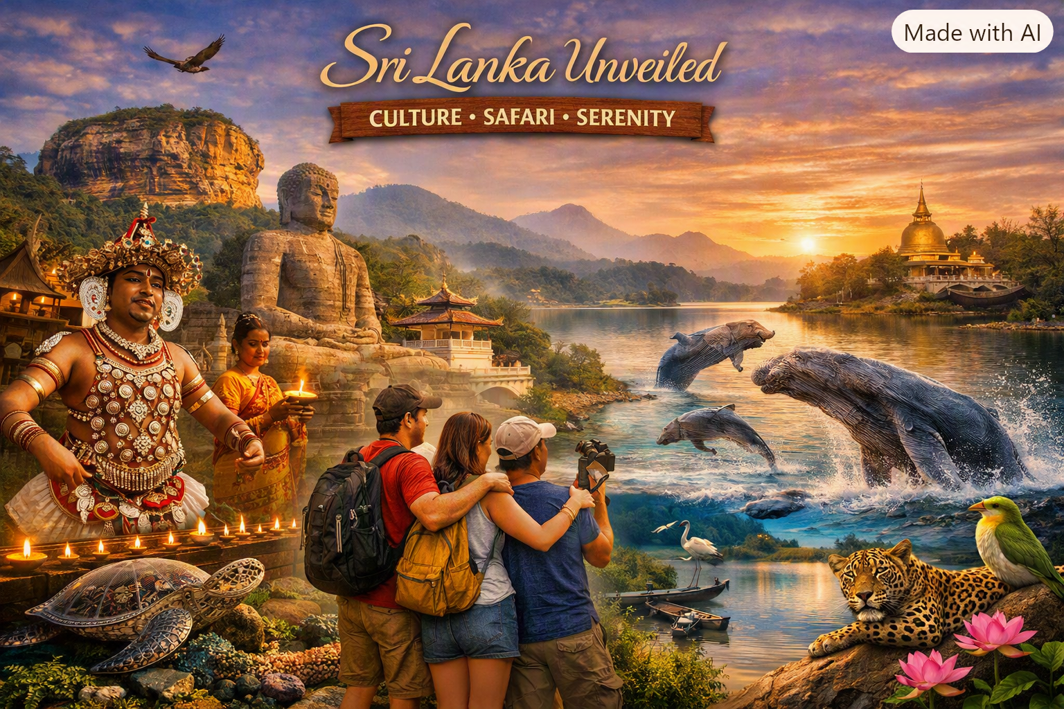 Sri Lanka Unveiled – Culture, Safari, Serenity