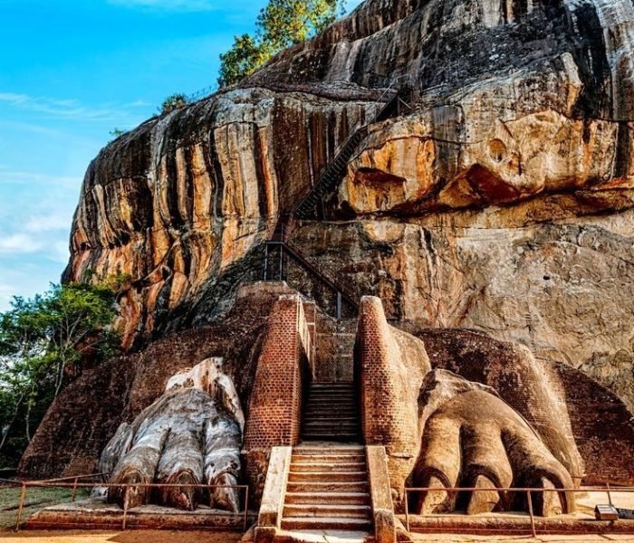 Sigiriya rock fortress in Srilanka